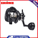 Metal Baitcasting Reel 16kg Max Drag 6.3/1 9+1BB High Speed Saltwater Fish Wheel