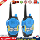 Kid Handheld Walkie Talkie Outdoor Radio Transceiver Interphone (Blue) Newly