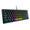 K61 RGB Wired Keyboard 60 Percent 62 Keys Ergonomic Gaming Keyboard (Black)