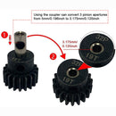 3.175to 5mm Pinion Reducer Sleeve Adapter for RC Motor 3650 550 540 Pinion Gears