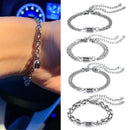 Bracelet O-shaped Bracelet Magnet Bracelet Gift For Couple Stainless Steel