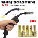 MIG MAG Welder Gas Nozzle Holder for 14AK Contact Tip Holder Connecting Rods