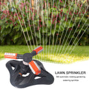 360 Rotating Grass Lawn Water Sprinkler 3 Arms Nozzles Garden Irrigation To