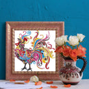 5D Diamond Painting Kit Chicken Partial Special Shape Drill Rhinestone DIY Wall