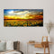 Sunset Sunflower Field Oil Paint By Numbers DIY Handpainted Home Decoration Gift