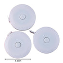 Soft Sewing Tailor Tape Measure Retractable Height Measuring Meter White