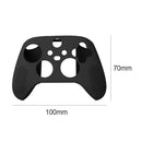 Silicone Controller Case Cover for Xbox Series X S Protective Skin (Black) Newly