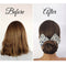 Wire Headband Hair Bun Maker Classy Multicolor Cloth Bow Hair Bands Deft Bun