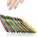 30Pcs Mixed Colors Rolls Striping Tape Line DIY Nail D4R0 Decoration~St P4E1
