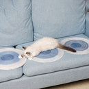 Cat Scratch Board Ramie Grinding Claw Care Mat Pet Scratcher Paw Pad (Blue)