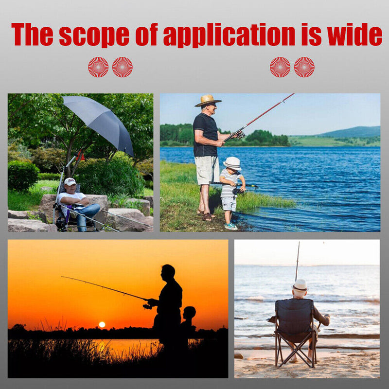 LED Fishing Trapping Attracting Lamp Lure Bait Night Glowing Fish Lamp Tackles