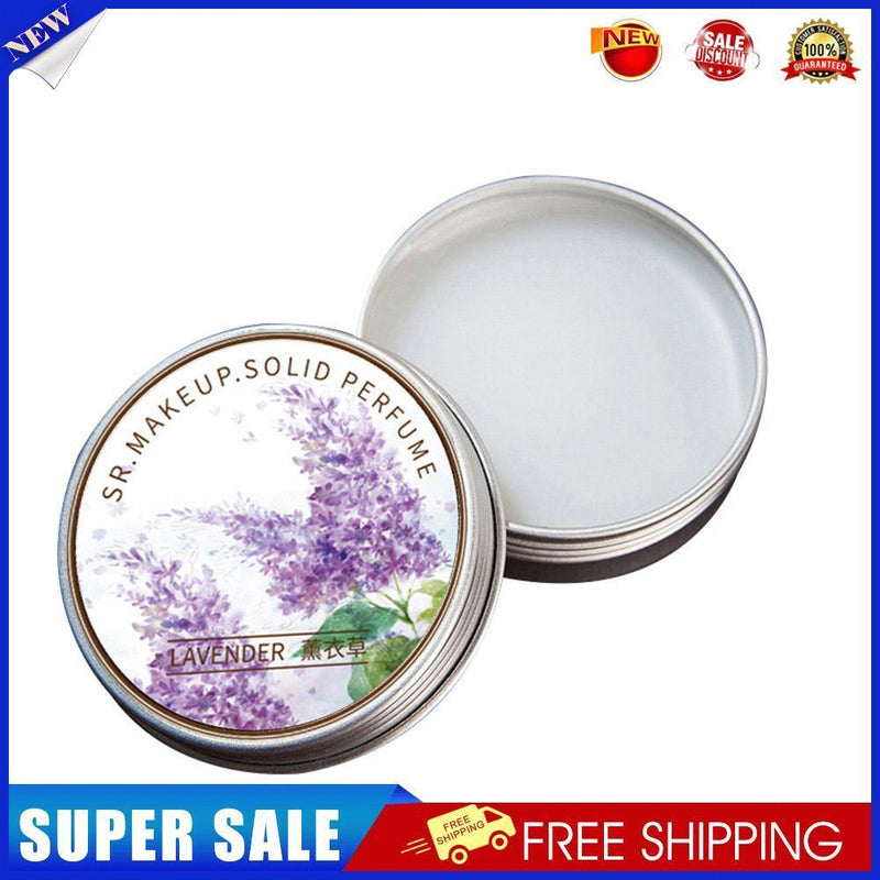 Portable Balm Mild Long Lasting Deodorant Solid Perfume (Lavender)