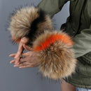 Accessories Winter Ladies Plush Cuff Windproof Oversleeve Wrist Faux Fur