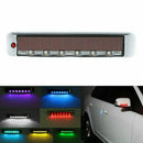 Solar Car Door Edge Guard Anti-collision Anti-static LEDs Strobe Warning Lights