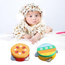 Educational Cartoon Musical Tambourine Beat Instrument Hand Drum Baby Toys Newly
