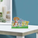 Handmade Easter Scene Desk Table Ornaments Crystal DIY Diamond Painting Kit G