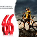 1 Pair Bike Handlebar Grips Bicycle Auxiliary Rest Handle Bar End Cycling Par