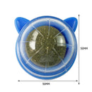 Catnip Ball Cat Toys Licking Teeth Chewing Pet Training Bite Balls (Blue)