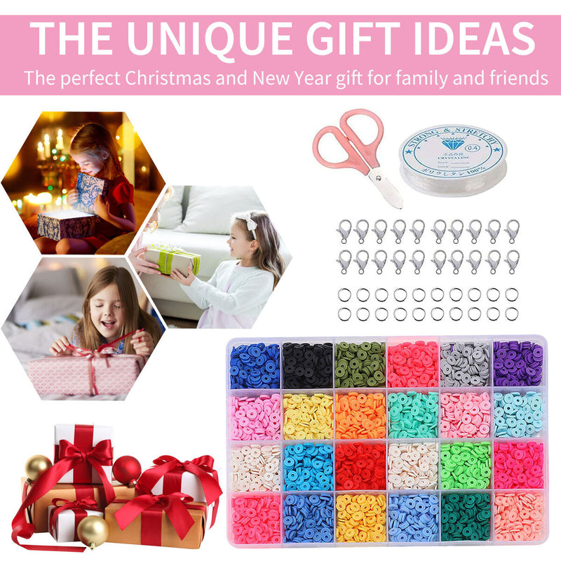 Polymer Clay Beads-Handmade DIY Craft Findings for Earring Necklace Bracelet