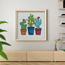 5D Special Shaped Crystal Cactus Full Drill Diamond Painting