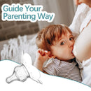 Food Grade Silicone Nipple Protector with Storage Case Clear Nipple Everters