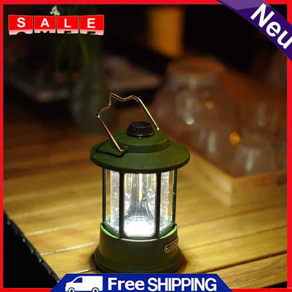 LED Outdoor Camping Lantern Rechargeable Tent Light Waterproof Lamp to Wa