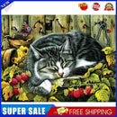 #A 5D DIY Full Drill Diamond Painting Animal Cross Stitch Mosaic Kits (W1132)