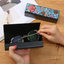 DIY Leather Diamond Painting Glasses Storage Case Mosaic Kit (Q32 Flower) Newly
