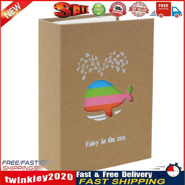 6 inch 100 Pages Interleaf Type Photo Album Picture Storage Frame(Fish) Newly