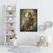 Frameless Girl and Wolf Oil Paint by Numbers Kit Handpainted Art Wall Handicr