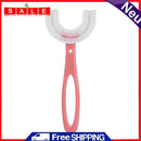 Kids Manual Training Tooth Brush Baby U-shaped Food Grade Soft Cleaning Brush