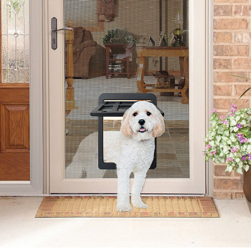 Pet Dogs Cats Door Mosquito Anti for Screen Window Gate House Enter Pet Supplies