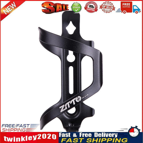 ZTTO MTB Bicycle Bottle Cage Ultralight Aluminum Kettle Bike Rack (Black) Newly