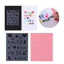 Craft Stamp Album Decorative Layering Stencils Embossing Scrapbooking Template
