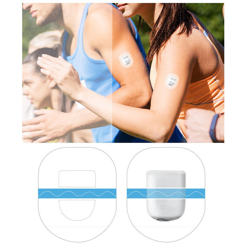 #A Transparent Waterproof Adhesive Patches Sports Sensor Stickers Overpatch Ta