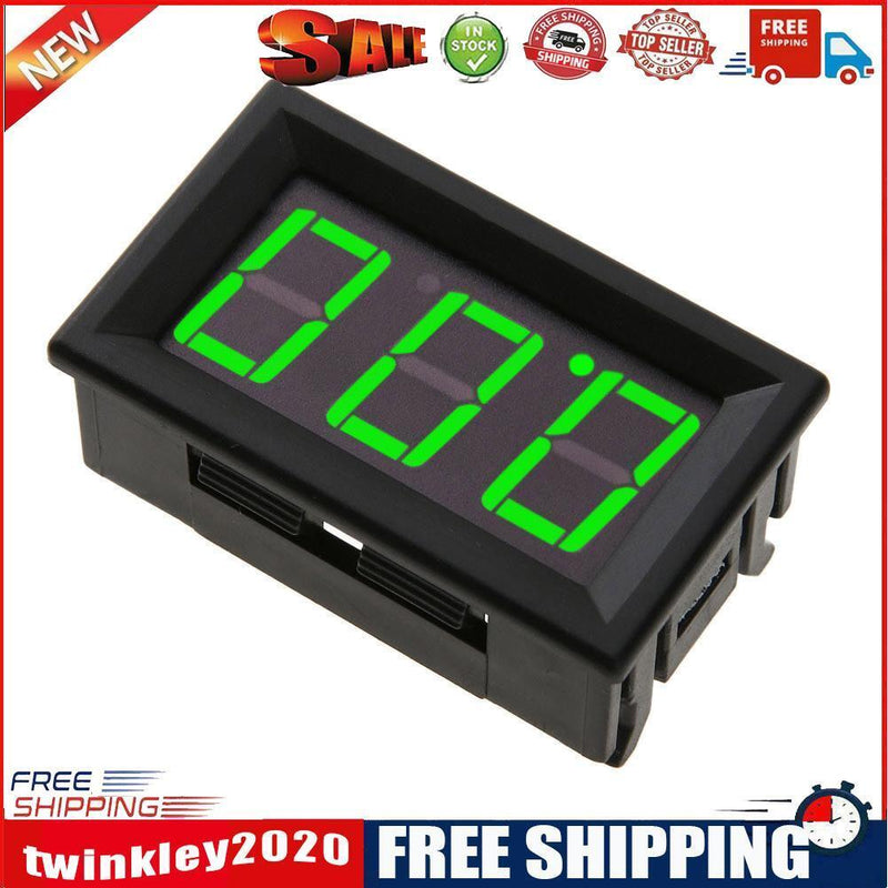 0.56in Mini DC 0- 100V 3-Wire Voltmeter LED Display Digital Panel Meter (3)