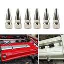 Chrome Spikes Bolt Spiked Valve Cover Washer Kit For Civic Engine H23A1 M6X1.0
