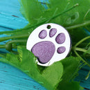 Pet Cat Dog ID Keywords Personalized Round Feet Shape Alloy Hun