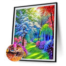 Diamond Painting Rainbow Garden Full Round Drill Picture of Rhinestone DIY Kit