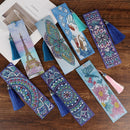 Shape Rhinestones Tassel Book Marks Cross Stitch 5D Diamond Painting Bookmark
