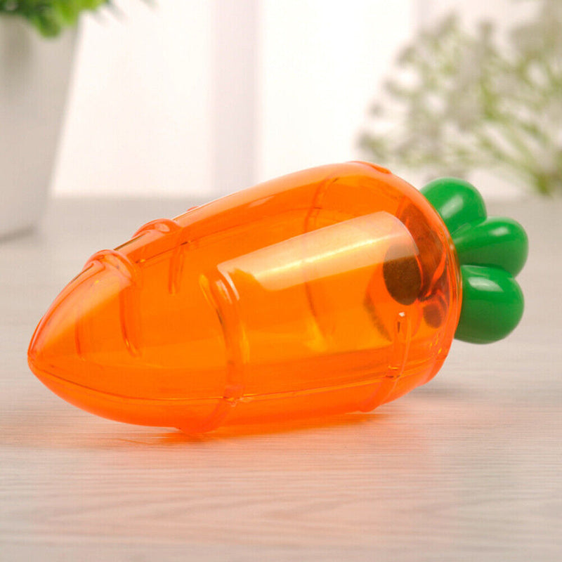 Carrot Candy Box Artificial Plastic Party Packaging Case (Transparent)