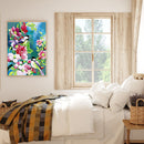 Bird on Branch Partial Oil Paint By Numbers DIY Handpainted Home Decoration Gift