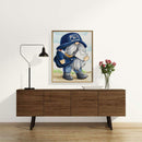 5D DIY Diamond Painting Full Round Drill Delivery Gnome Wall Decor Rhinestone