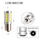 DRL White Brake 150° 1156 BAU15S PY21W LED Tail Lights Turn Signal Bulbs