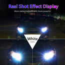 10pcs T10 3030 3SMD LED Wedge Car Clearance Light Bulbs (White LED+Black)