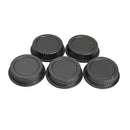 5Pcs Rear Lens Cap Dust Cover for Canon EF ES-S EOS Series Lens Black Newly
