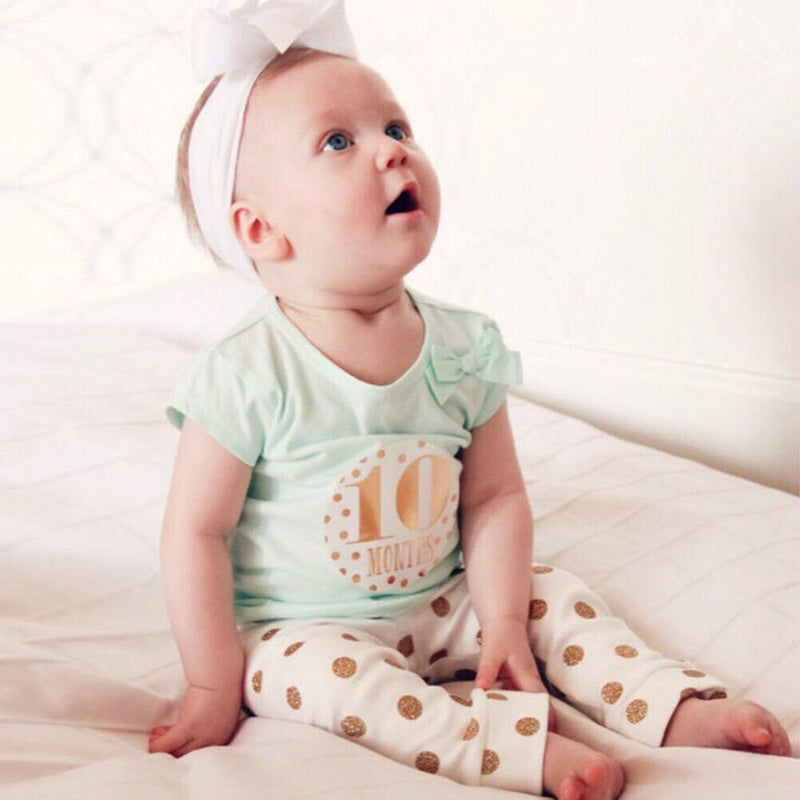 12pcs Newborn Baby Monthly Stickers Pregnant Milestone Memory Photo Props Newly