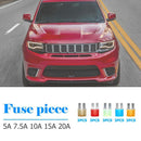 15pcs Micro2 Fuses 5A 7.5A 10A 15A 20A Car Auto Blade Fuse Assortment Kit Newly