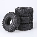 4pcs 2.2 inch Tyre for 1/10 RC Rock Crawler Traxxas TRX4 TRX-6 Axial Wheel Tires