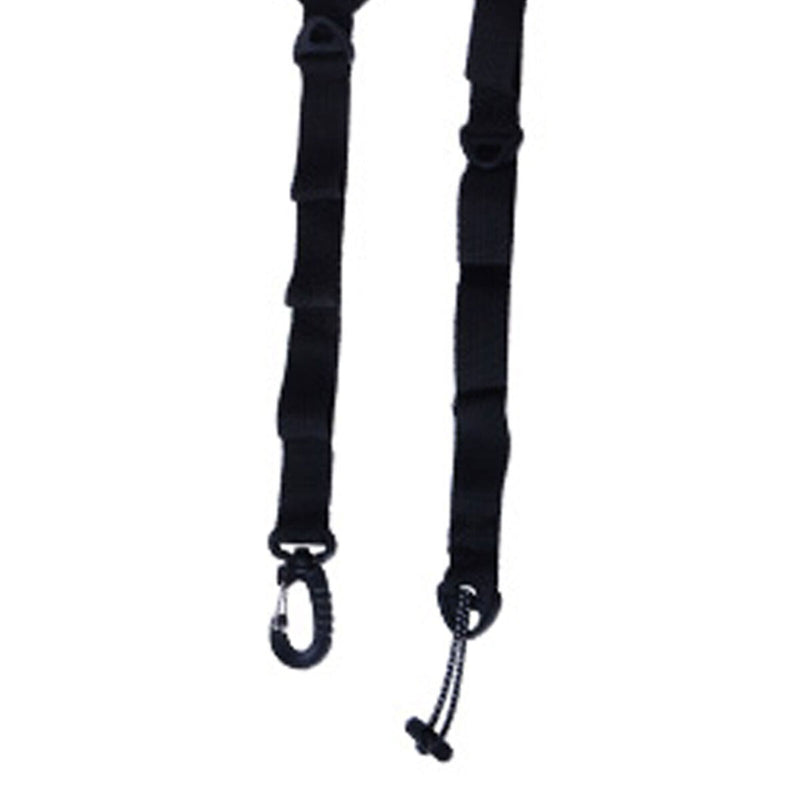 Polyester Webbing Shoulder Straps Multiple Metal Hanging Loop for Carrying To